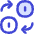 Coin Swap Money Currency Exchange Icon from Flex Duo Set
