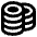 Coins Stack Icon from Plump Remix Set