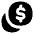 Dollar Coin 1 icon - Free transparent PNG, SVG. No sign up needed.