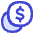 Dollar Coin 1 icon - Free transparent PNG, SVG. No sign up needed.