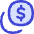 Dollar Coin 1 Icon from Flex Duo Set | Free Download as SVG Vector and Transparent PNG | Streamline icons