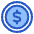 Dollar Coin icon - Free transparent PNG, SVG. No sign up needed.