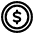 Dollar Coin icon - Free transparent PNG, SVG. No sign up needed.