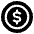 Dollar Coin icon - Free transparent PNG, SVG. No sign up needed.