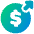 Expense Money Icon from Plump Gradient Set