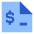 File Dollar icon - Free transparent PNG, SVG. No sign up needed.