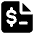 File Dollar icon - Free transparent PNG, SVG. No sign up needed.