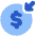 Income Money Icon from Plump Flat Set