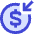 Income Money Icon from Sharp Duo Set