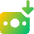 Money Incoming Profit Icon from Core Gradient Set