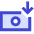 Money Incoming Profit Icon from Sharp Duo Set