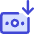 Money Incoming Profit Icon from Core Duo Set