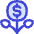 Saving Money Flower Icon from Flex Duo Set