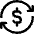 Subscription Cashflow Icon from Core Line Set