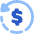 Transaction History Icon from Plump Flat Set