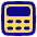 Calculator 1 Icon from Plump Pop Set