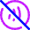 Payment Contactless Off Icon from Core Neon Set
