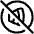 Payment Contactless Off Icon from Plump Line Set
