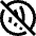 Payment Contactless Off Icon from Sharp Line Set