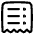 Receipt 1 Icon from Plump Line Set