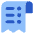 Receipt 1 Icon from Core Flat Set