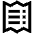 Receipt 2 Icon from Sharp Line Set