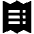Receipt 2 Icon from Sharp Solid Set