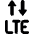 Cellular Network Lte Icon from Ultimate Bold Set