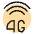 Cellular Network Wifi 4g Icon from Ultimate Colors Set