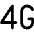 Network Carrier 4g Icon from Ultimate Bold Set | Free Download as SVG Vector and Transparent PNG | Streamline icons