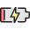 Charging Battery Flash Empty Icon from Ultimate Colors Set