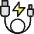 Charging Cable Icon from Ultimate Colors Set