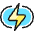 Charging Flash Icon from Ultimate Colors Set