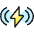 Charging Flash Wave Icon from Ultimate Colors Set