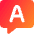 Chat Bubble Answer Icon from Core Gradient Set