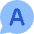 Chat Bubble Answer Circle Icon from Core Flat Set