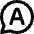 Chat Bubble Answer Circle Icon from Core Remix Set