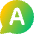 Chat Bubble Answer Circle Icon from Core Gradient Set