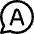 Chat Bubble Answer Circle Icon from Core Line Set