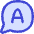 Chat Bubble Answer Circle Icon from Flex Duo Set