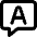 Chat Bubble Answer Icon from Core Remix Set