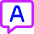 Chat Bubble Answer Icon from Core Neon Set
