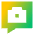 Chat Bubble Camera Square Icon from Sharp Gradient Set