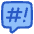 Chat Bubble Censor Square icon - Free transparent PNG, SVG. No sign up needed.