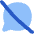 Chat Bubble Disable Oval icon - Free transparent PNG, SVG. No sign up needed.