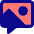Chat Bubble Mms Media Photo Icon from Core Pop Set