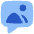 Chat Bubble Mms Media Photo Icon from Flex Flat Set