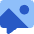 Chat Bubble Mms Media Photo Icon from Core Flat Set