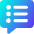 Chat Bubble Notes Icon from Core Gradient Set