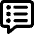Chat Bubble Notes Icon from Core Remix Set
